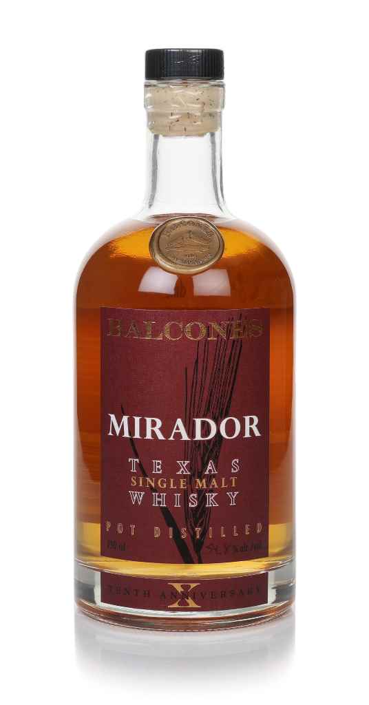 Balcones Mirador Texas Single Malt Whisky - Tenth Anniversary 75cl product image