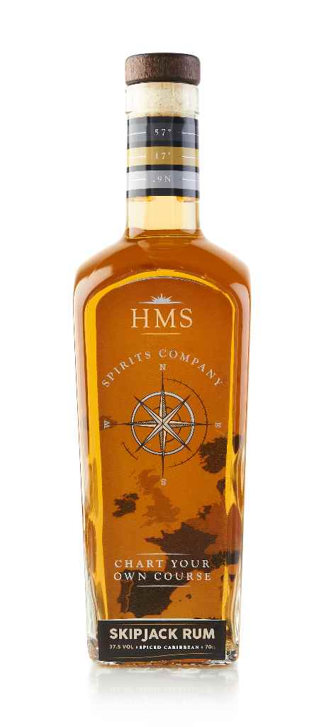 HMS Skipjack Spiced Rum 70cl product image