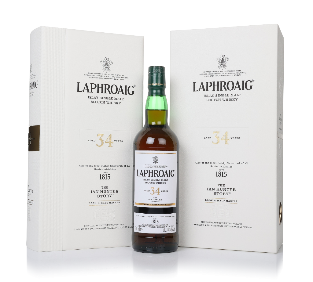 Laphroaig 34 Year Old - The Ian Hunter Story Book 4: Malt Master 70cl product image