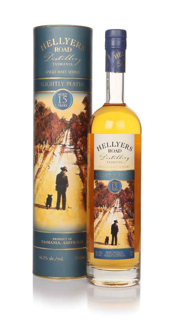 Hellyers Road 15 Year Old Slightly Peated 70cl product image