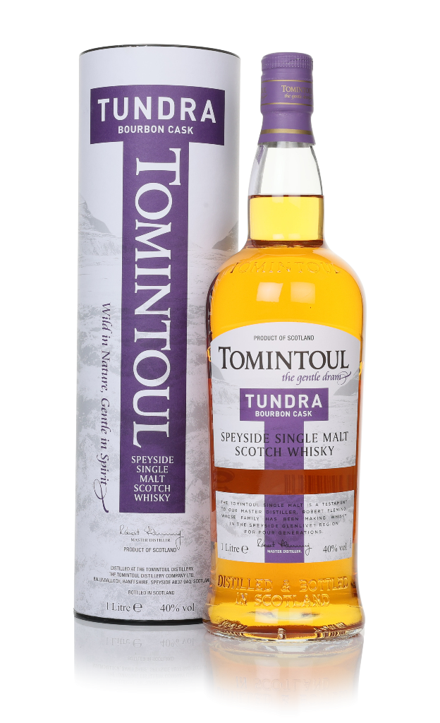 Tomintoul Tundra Bourbon Cask 100cl product image
