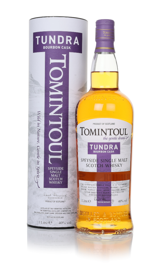Tomintoul Tundra Bourbon Cask 100cl product image