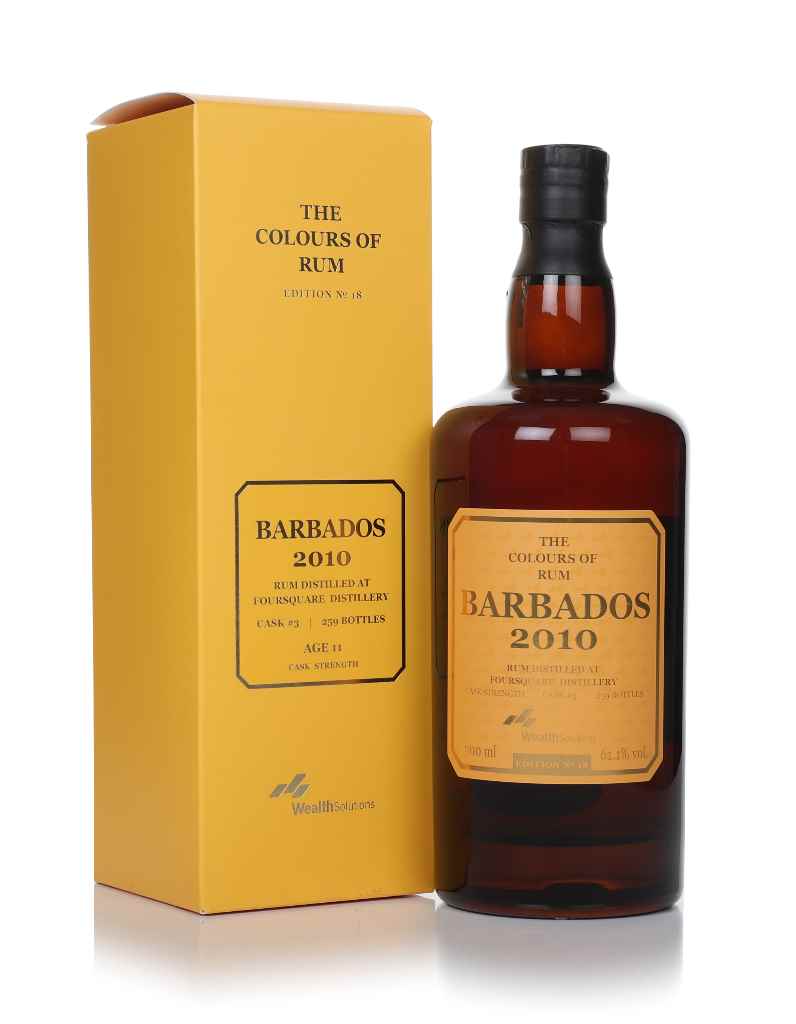 Foursquare 11 Year Old 2010 Barbados Edition No. 18 - The Colours of Rum (Wealth Solutions) 70cl product image