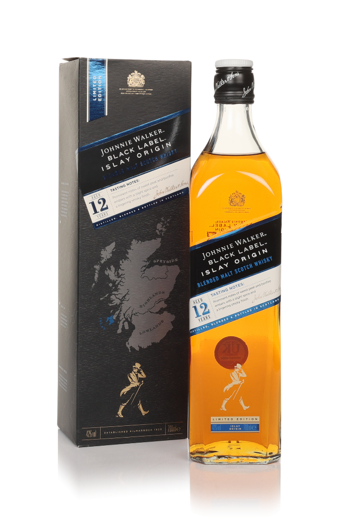 Johnnie Walker Black Label 12 Year Old Islay Origin 70cl product image