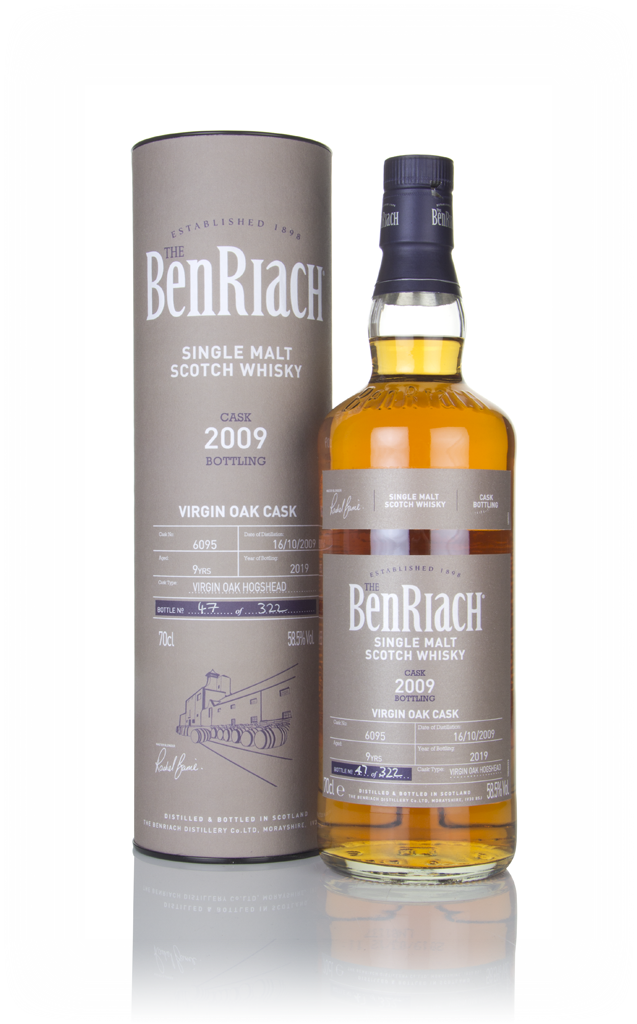 Benriach 9 Year Old 2009 (cask 6095) - Virgin Oak Cask 70cl product image