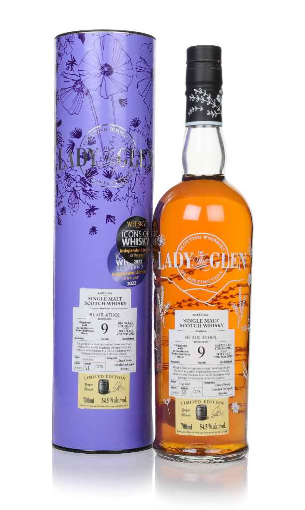 Blair Athol 9 Year Old 2012 (cask 306693) - Lady of the Glen (Hannah Whisky Merchants) 70cl product image