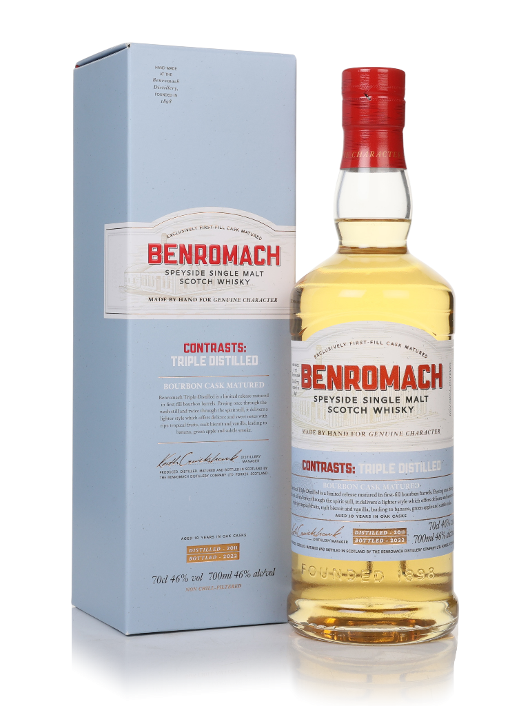 Benromach Contrasts Triple Distilled 70cl product image
