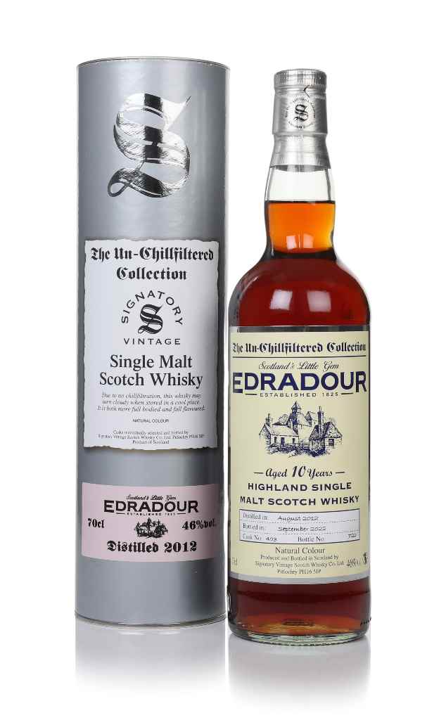 Edradour 10 Year Old 2012 (cask 403) - Un-Chillfiltered Collection (Signatory) 70cl product image