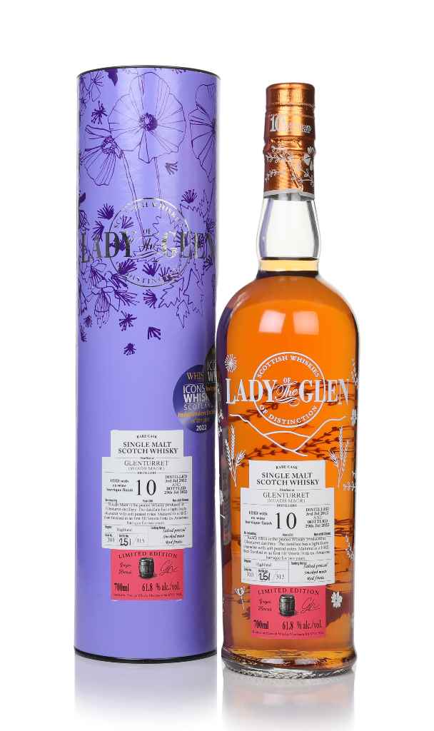 Ruadh Maor 10 Year Old 2012 (cask 303) - Lady of the Glen (Hannah Whisky Merchants) 70cl product image