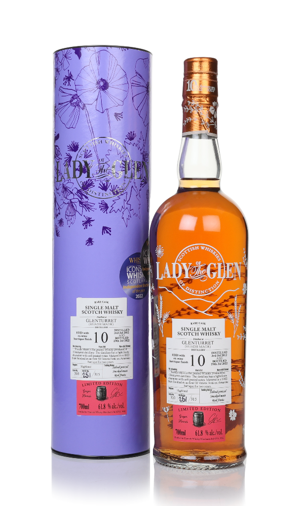 Ruadh Maor 10 Year Old 2012 (cask 303) - Lady of the Glen (Hannah Whisky Merchants) 70cl product image