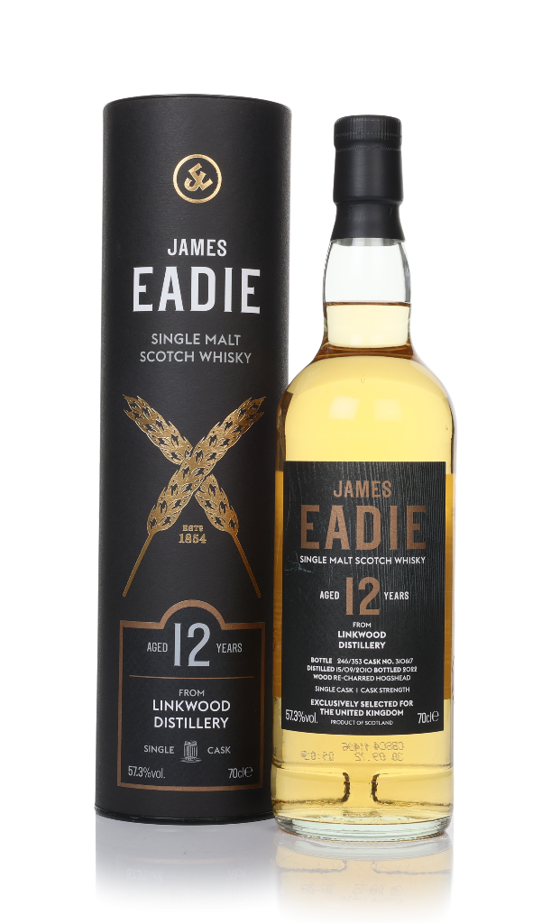 Linkwood 12 Year Old 2010 (cask 310617) - James Eadie 70cl product image