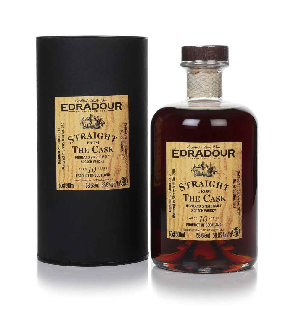 Edradour 10 Year Old 2012 (cask 280) - Straight From The Cask 50cl product image