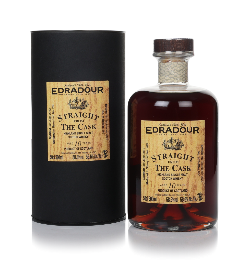 Edradour 10 Year Old 2012 (cask 280) - Straight From The Cask 50cl product image