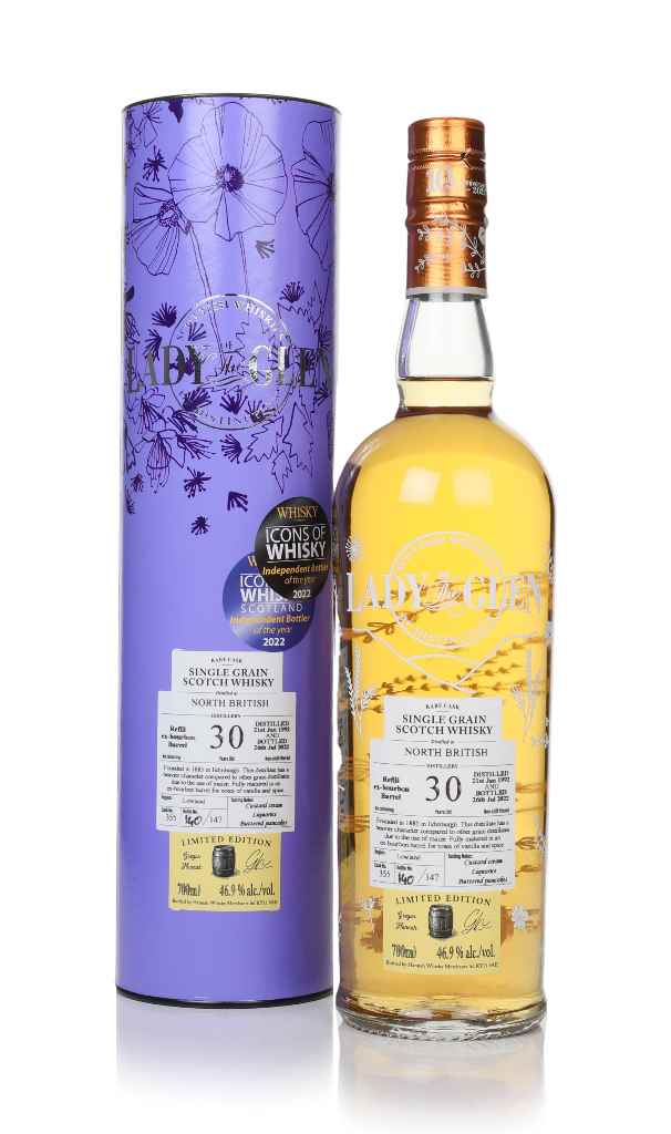 North British 30 Year Old 1992 (cask 355) - Lady of the Glen (Hannah Whisky Merchants) 70cl product image