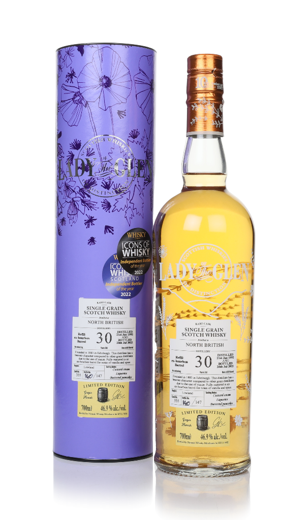 North British 30 Year Old 1992 (cask 355) - Lady of the Glen (Hannah Whisky Merchants) 70cl product image