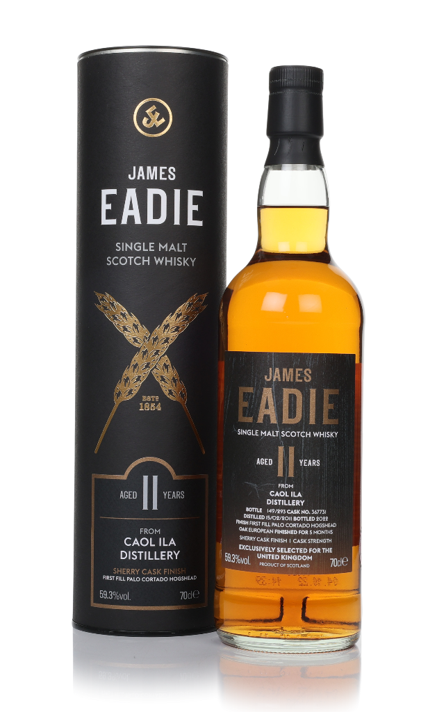 Caol Ila 11 Year Old 2011 (cask 367731) - James Eadie 70cl product image