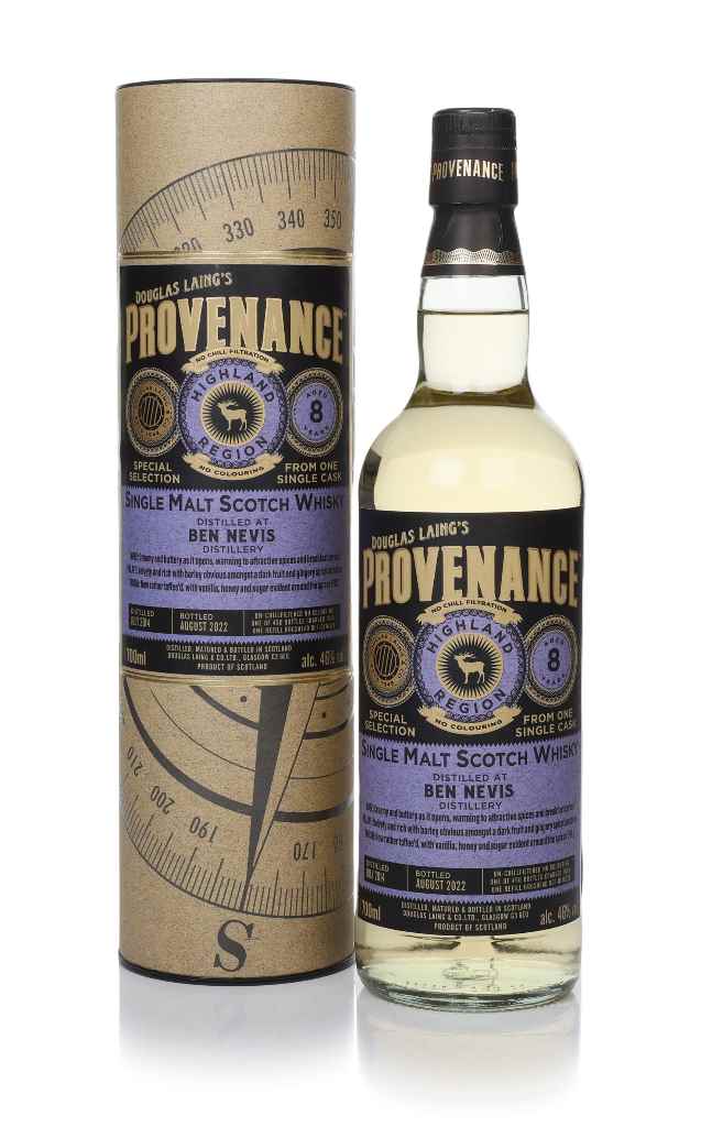 Ben Nevis 8 Year Old 2014 (cask DL16321) - Provenance (Douglas Laing) 70cl product image