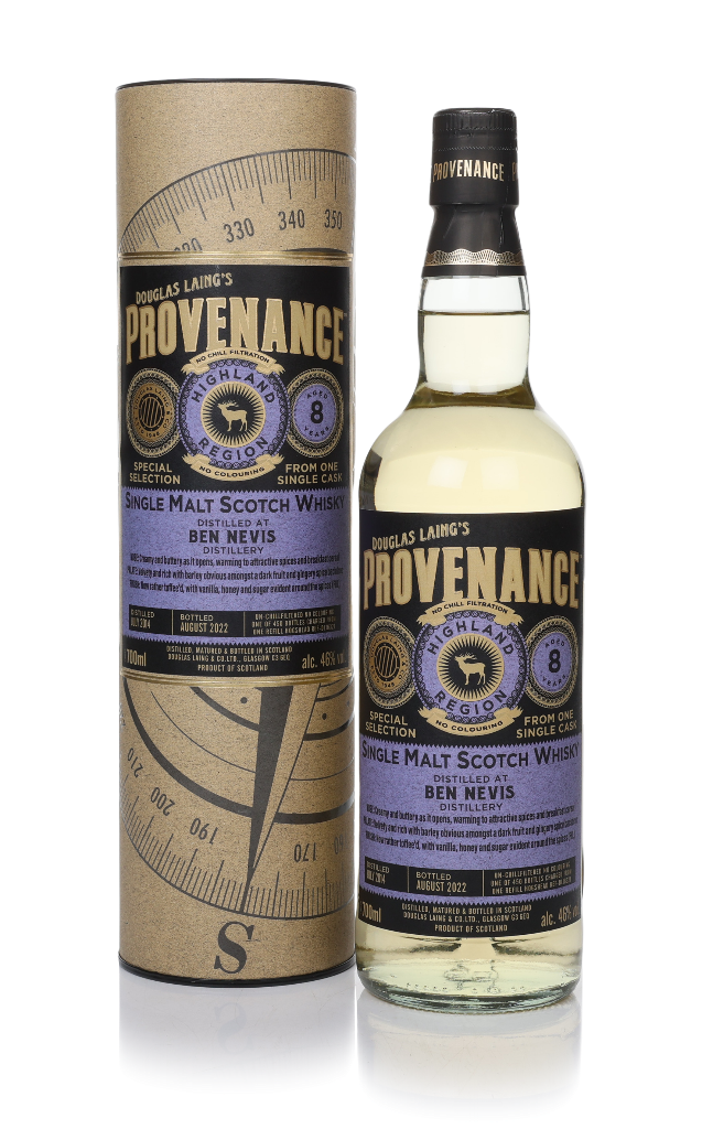Ben Nevis 8 Year Old 2014 (cask DL16321) - Provenance (Douglas Laing) 70cl product image