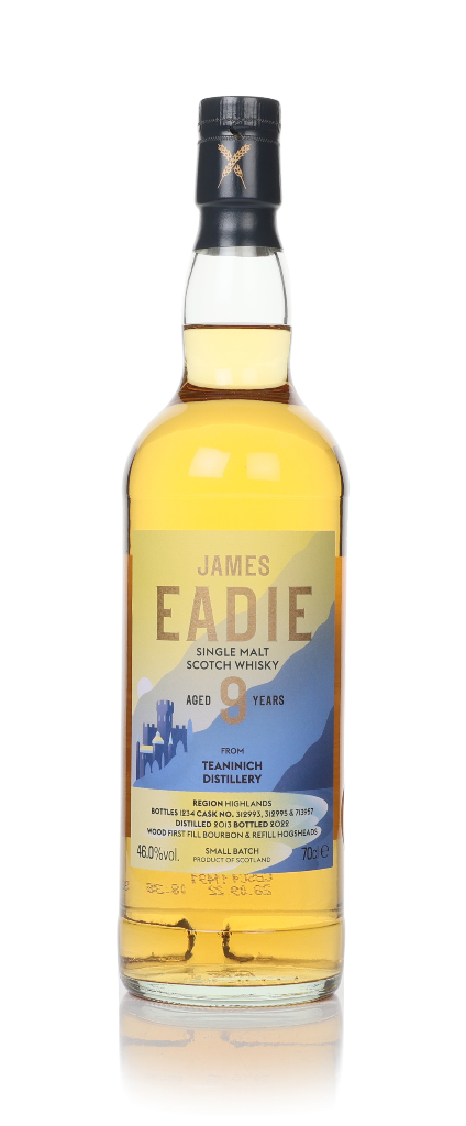 Teaninich 9 Year Old 2013 (casks 312993, 312995 & 713957) Small Batch (James Eadie) 70cl product image