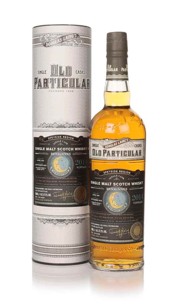 Benrinnes 8 Year Old 2014 (cask 16320) - Old Particular The Midnight Series (Douglas Laing) 70cl product image
