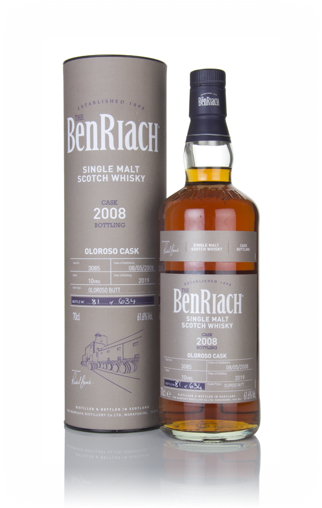 Benriach 10 Year Old 2008 (cask 3085) - Oloroso Cask 70cl product image