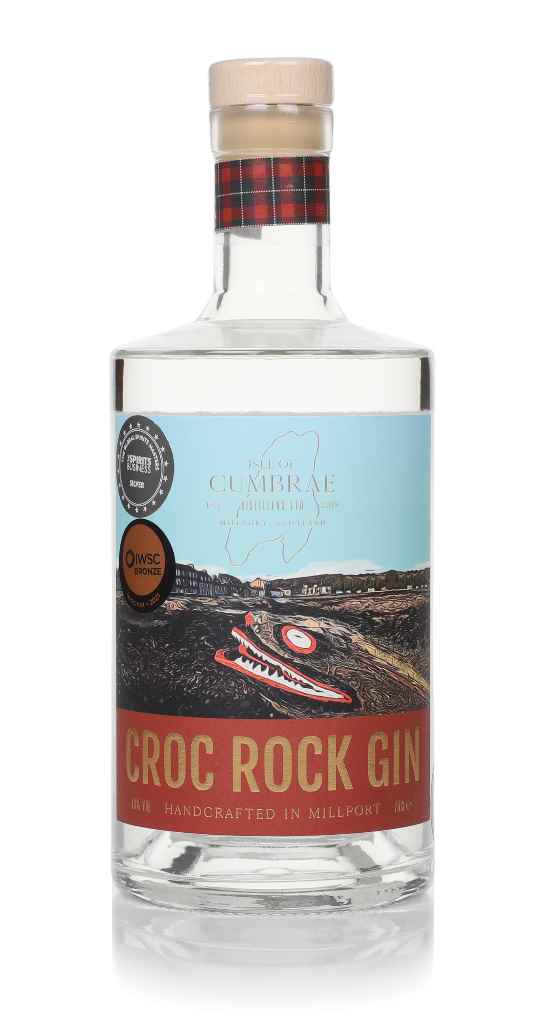 Isle of Cumbrae Croc Rock Gin 70cl product image