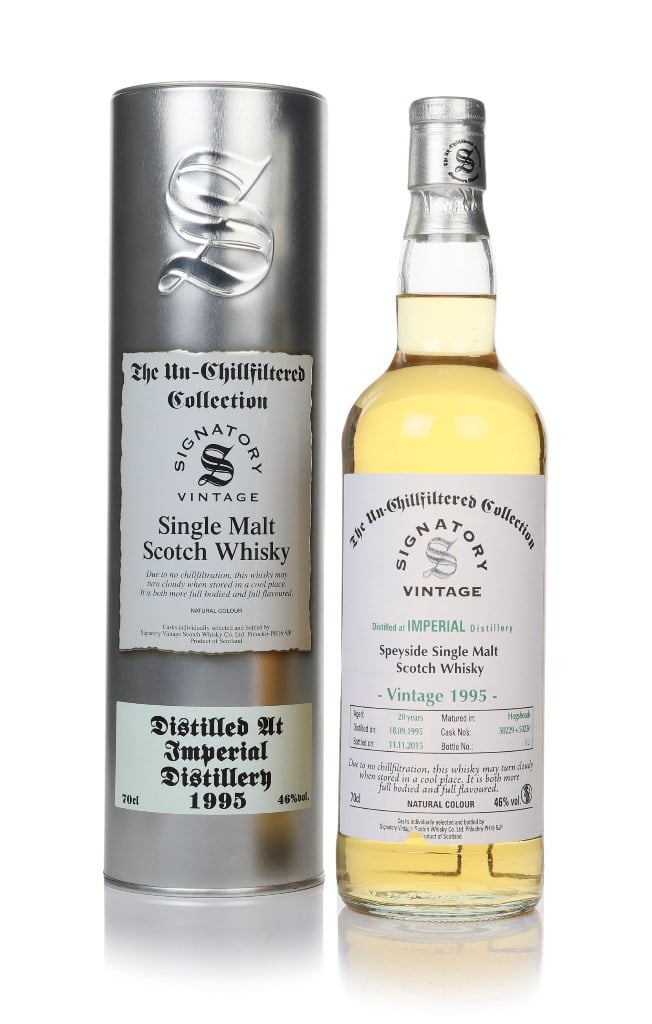 Imperial 20 Year Old 1995 (casks 50229 & 50230) - Un-Chillfiltered Collection (Signatory) 70cl product image