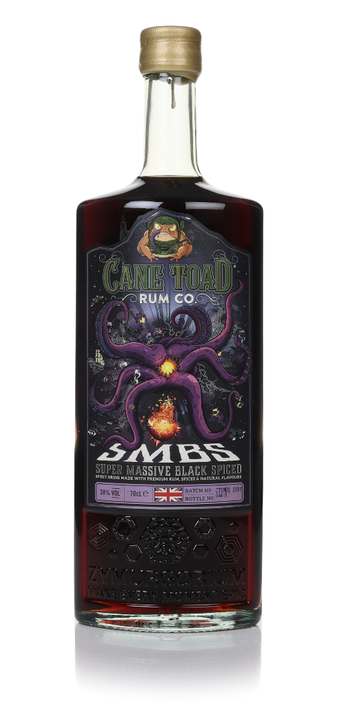 Cane Toad Super Massive Black Spiced Rum 70cl product image