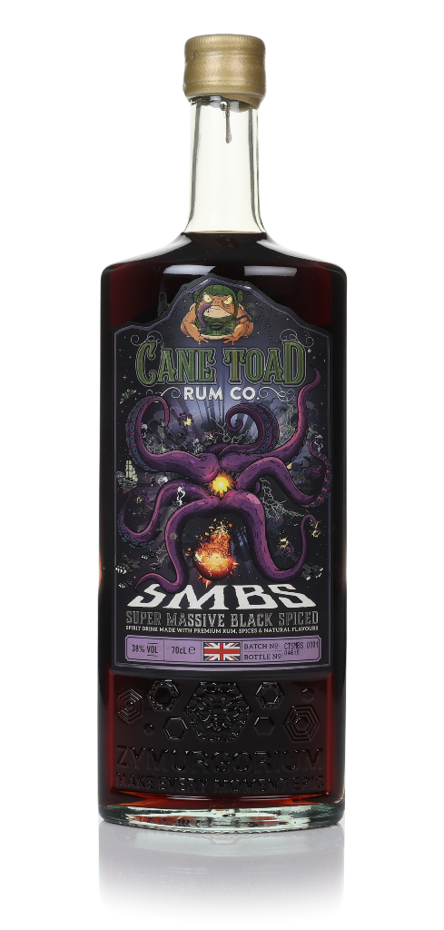 Cane Toad Super Massive Black Spiced Rum 70cl product image