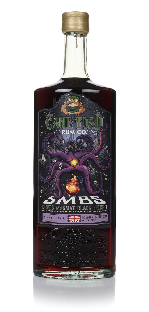 Cane Toad Super Massive Black Spiced Rum 70cl product image