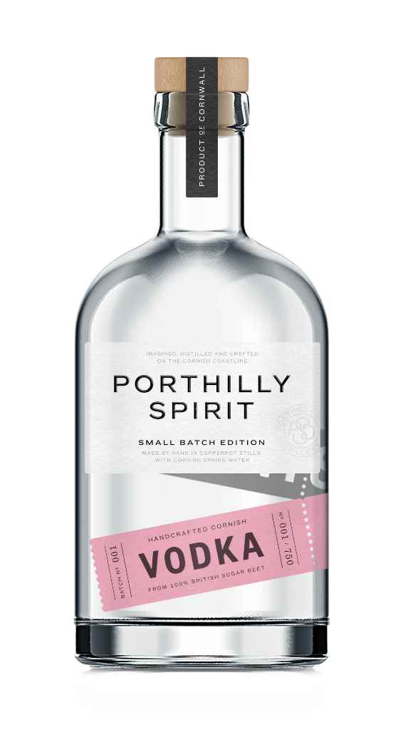 Porthilly Spirit Cornish Vodka 70cl product image
