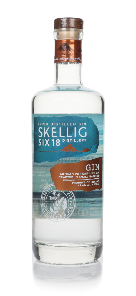 Skellig Six18 Irish Gin 70cl product image