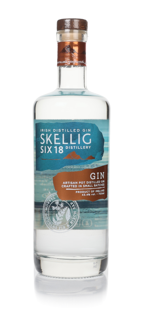 Skellig Six18 Irish Gin 70cl product image