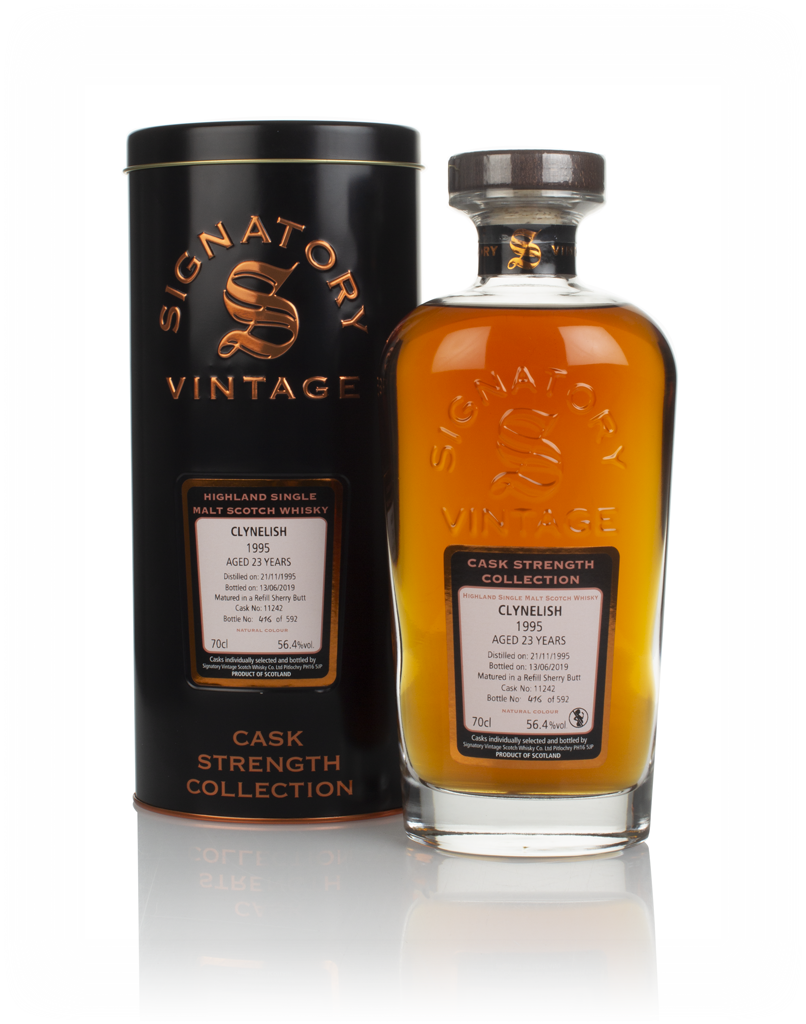 Clynelish 23 Year Old 1995 (cask 11242) - Cask Strength Collection (Signatory) 70cl product image