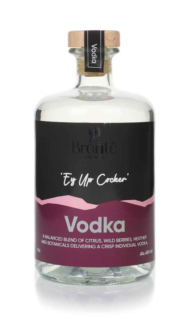 Brontë Drinks - ‘Ey Up Cocker’ Flavoured Vodka 70cl product image