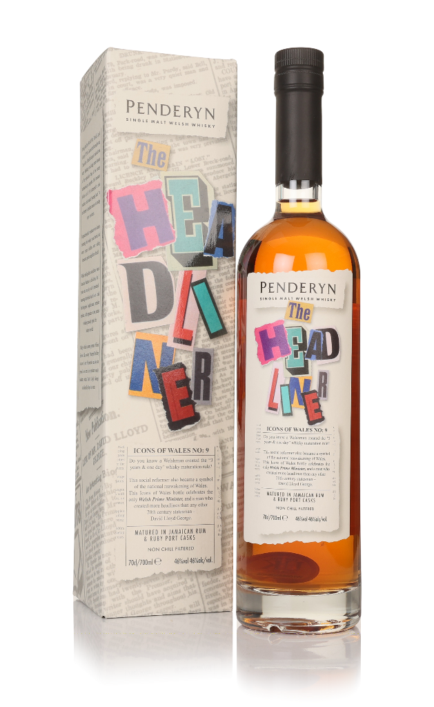 Penderyn The Headliner (Icons of Wales) 70cl product image