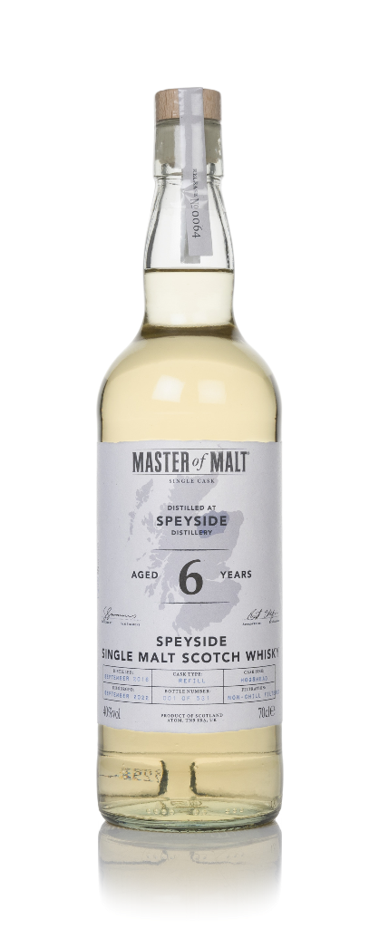 Speyside 6 Year Old 2015 Single Cask (Master of Malt) 40% 70cl product image