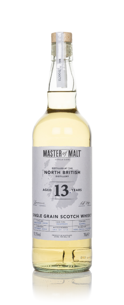 North British 13 Year Old 2008 Single Cask (Master of Malt) 70cl product image