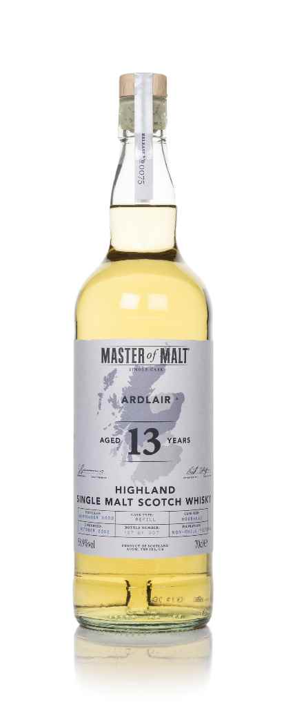 Ardlair 13 Year Old 2009 Single Cask (Master of Malt) 70cl product image