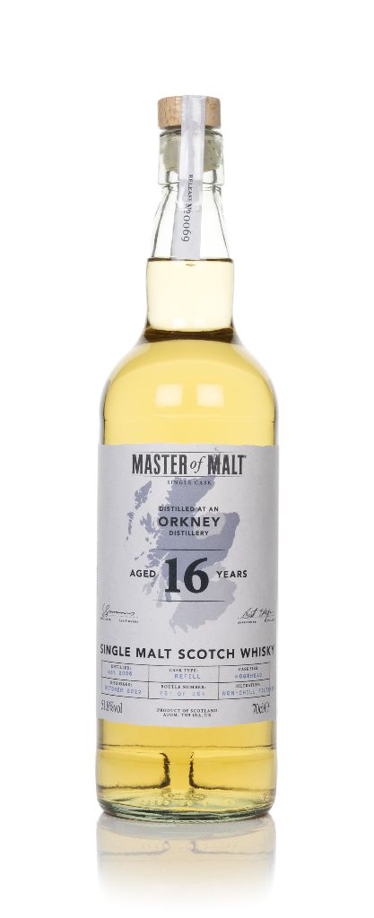 Orkney Distillery 16 Year Old 2006 Single Cask (Master of Malt) 70cl product image