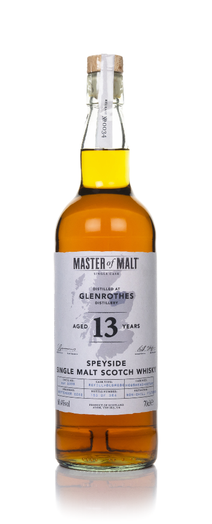 Glenrothes 13 Year Old 2009 Single Cask (Master of Malt) 70cl product image