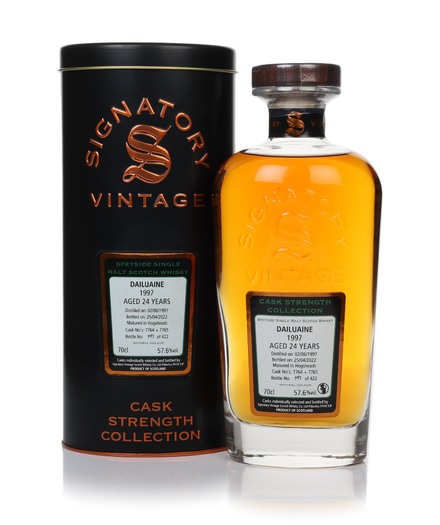 Dailuaine 24 Year Old 1997 (casks 7764+7765) - Cask Strength Collection (Signatory) 70cl product image