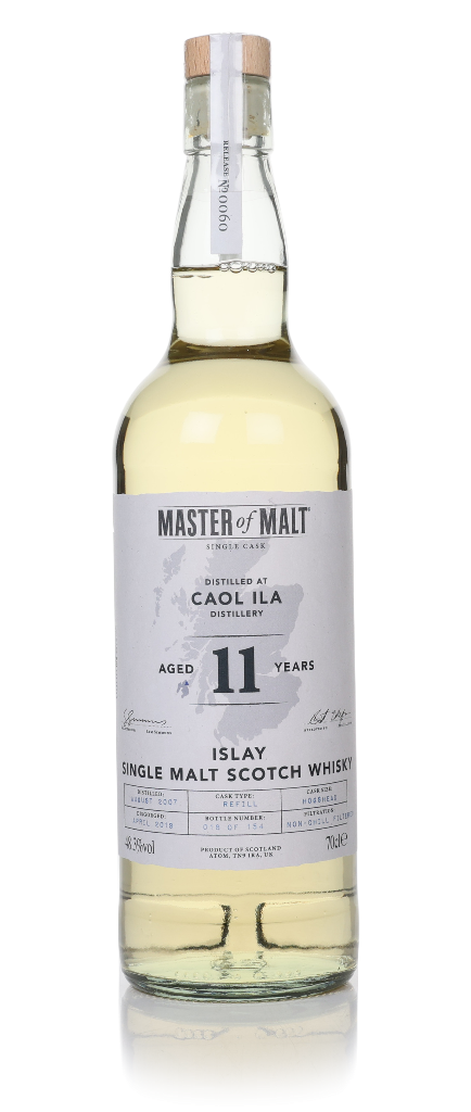 Caol Ila 11 Year Old 2007 Single Cask (Master of Malt) 70cl (48.3%) product image