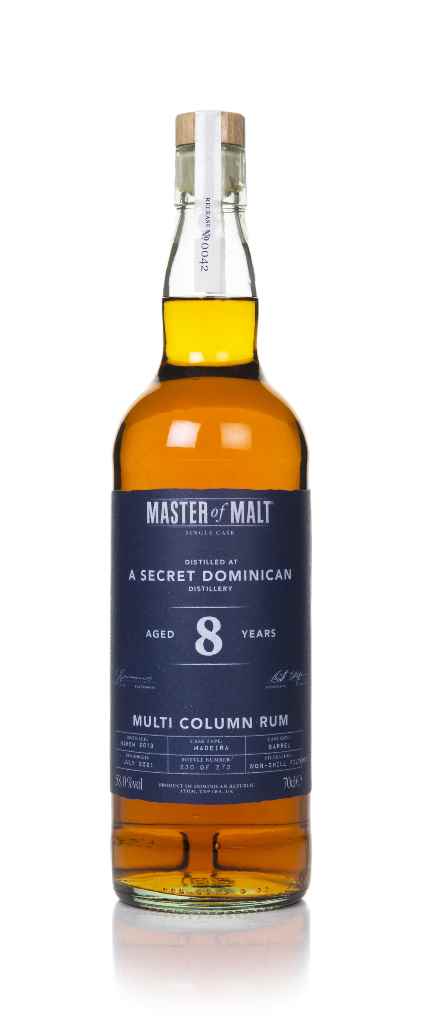 Secret Dominican 8 Year Old 2013 Single Cask (Master of Malt) 70cl product image