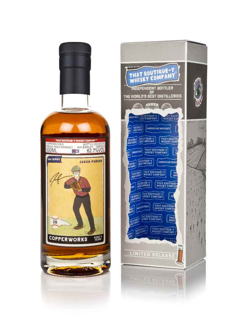 Copperworks 3 Year Old - Batch 2 (That Boutique-y Whisky Company) 50cl product image