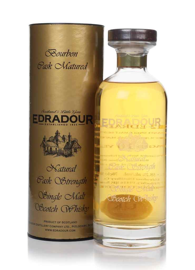 Edradour 10 Year Old 2012 Bourbon Cask Matured Natural Cask Strength - Ibisco Decanter (58.2%) 70cl product image