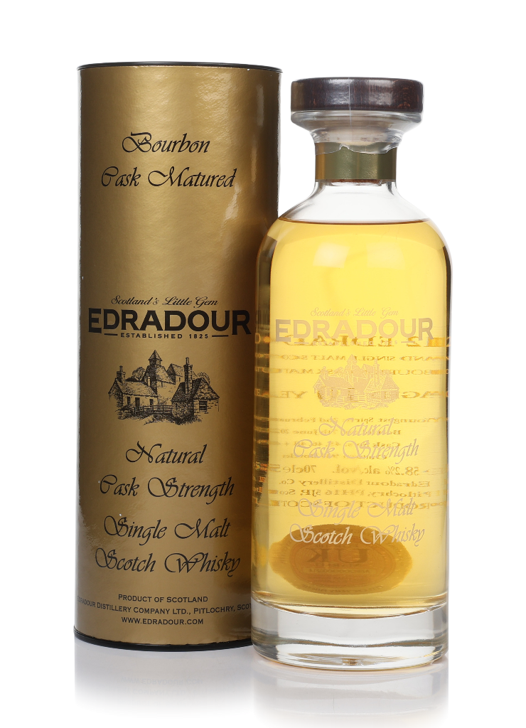 Edradour 10 Year Old 2012 Bourbon Cask Matured Natural Cask Strength - Ibisco Decanter (58.2%) 70cl product image