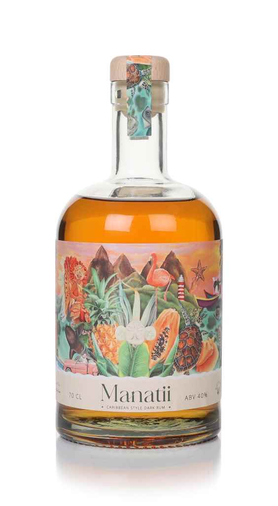 Manatii Dark Rum - Hope Town Batch 70cl product image