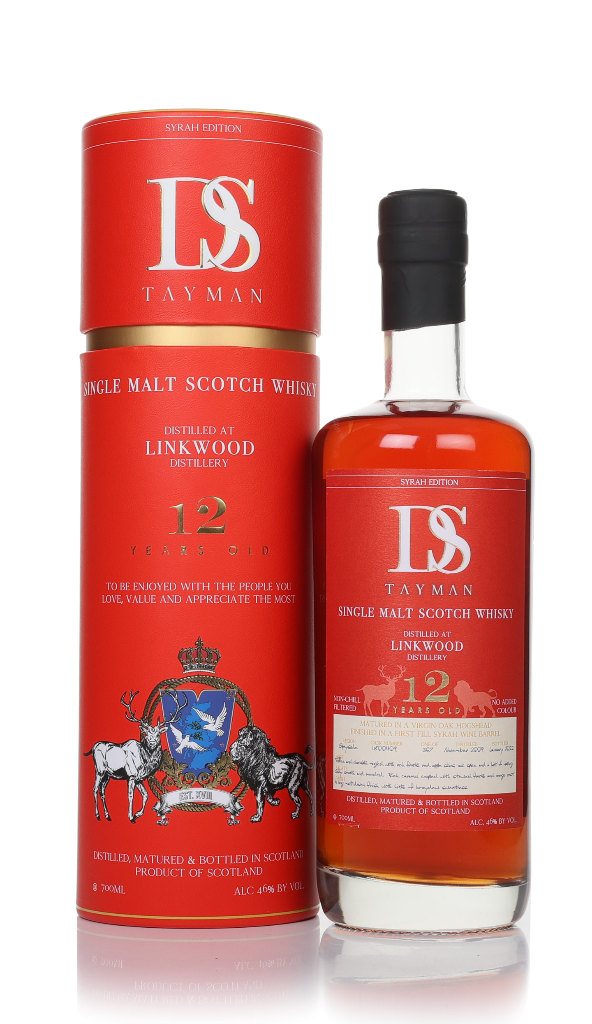 Linkwood 12 Year Old 2009 Syrah Edition - DS Tayman 70cl product image