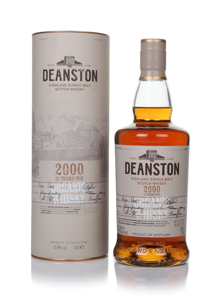 Deanston 21 Year Old 2000 Organic Whisky 70cl product image